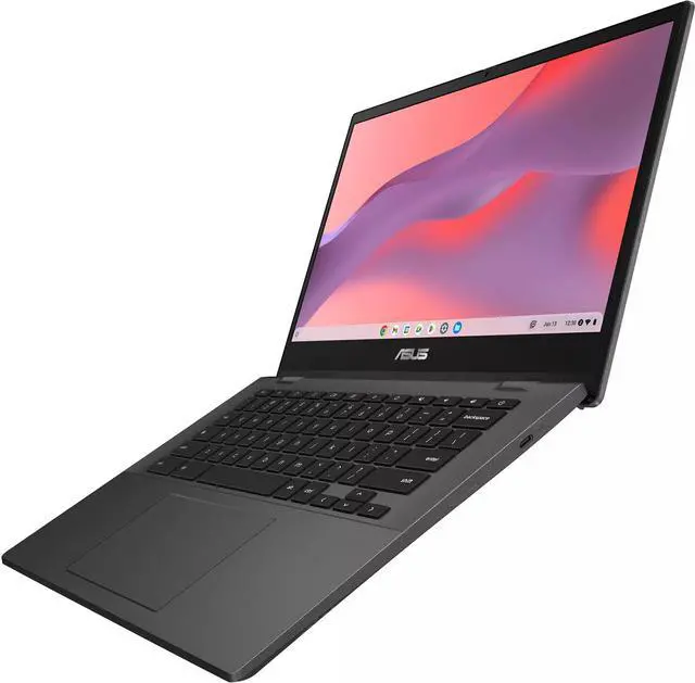 Alt view image 5 of 6 - ASUS 14" FHD Chromebook Laptop | MediaTek Kompanio 520 | Integrated Graphics| WIFI |  4GB RAM  | 64GB SSD  | Chrome OS | Bundle with Wireless Mouse