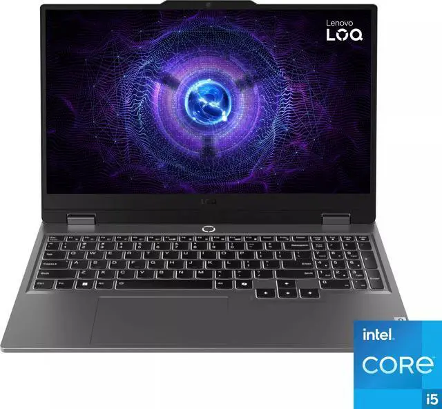 Alt view image 2 of 6 - Lenovo LOQ 15.6" FHD 144Hz Gaming Laptop | Intel Core i5-12450HX | Intel ARC A530M HD Graphics | Backlit | 28GB RAM DDR5 | 1024GB SSD | Windows 11 Home | Bundle with 64GB USB Flash Drive