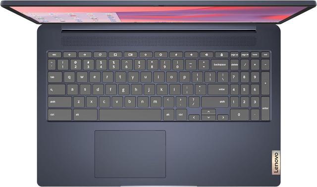 Alt view image 3 of 6 - Lenovo IdeaPad 3i Chromebook 15.6 FHD Display | Intel Celeron N4500 | Intel UHD Graphics | HDMI | Abyss Blue | 8GB RAM | 64GB SSD | Chrome OS | Bundle with Wireless Mouse