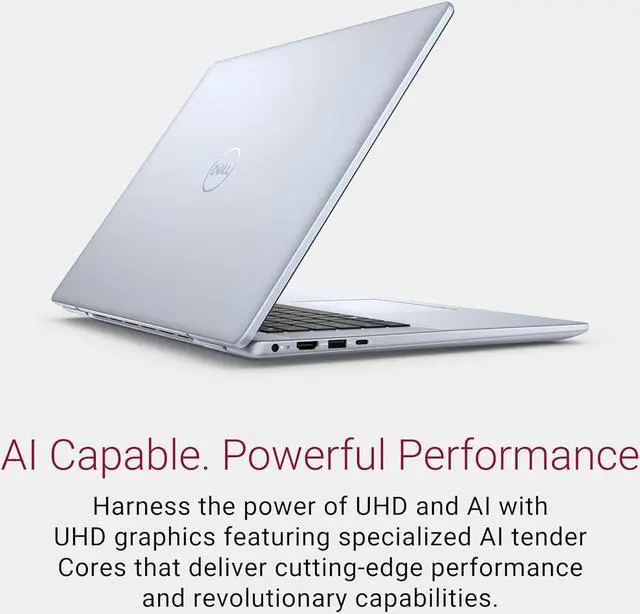 Alt view image 3 of 5 - Dell Inspiron 16 inch 2.5K Display Laptop| Intel Core i7-13620H Processor | Intel UHD Graphics | Blue |Backlit | 16GB RAM DDR5 | 1024GB SSD | Windows 11 Home