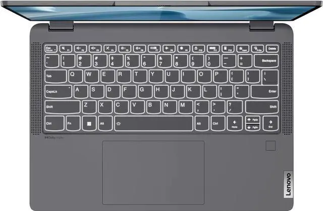 Alt view image 3 of 6 - Lenovo IdeaPad 5i 14" Touchscreen 2-in-1 Laptop | Intel Core i5-1235U Processor | 8GB RAM | 1024GB SSD | Intel Iris Xe Graphics | Backlit | FingerPrint | Windows 11 S | Bundle with Grey Bag