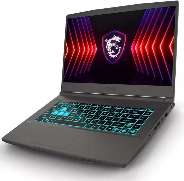 Alt view image 4 of 6 - MSI Thin 15.6" FHD 144Hz Gaming Laptop | Intel Core i5-12450H | NVIDIA GeForce RTX 3050 |Backlit | Bluetooth | 8GB RAM | 1024GB SSD | Windows 11 Home | Bundle with USB 3.0 Hub
