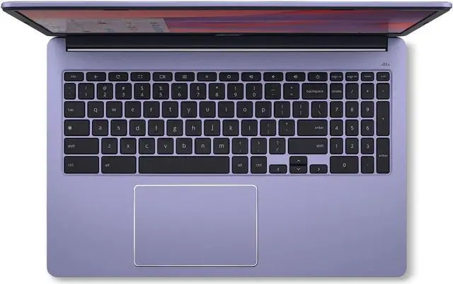 Alt view image 2 of 6 - Acer CB315 15.6" HD Celeron N4500 1.1GHz 4GB 64GB Chrome OS-Purple