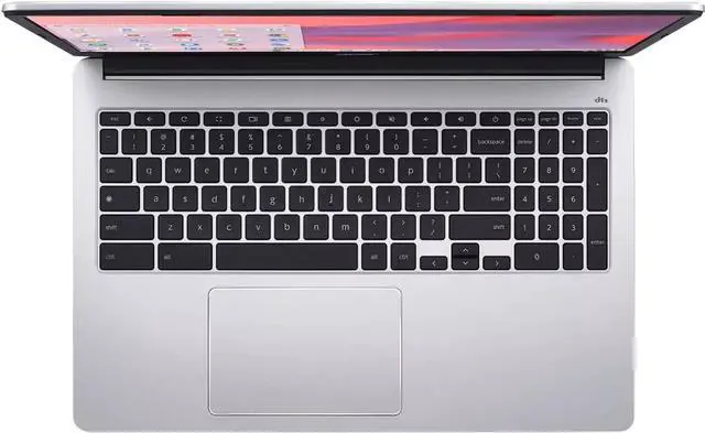 Alt view image 4 of 6 - Acer Chromebook 315 15.6 HD Laptop | Intel Pentium N6000 1.1GHz|Intel UHD Graphics | 720p webcam | Sleeve | Silver | 4GB RAM | 128GB SSD | Chrome OS | Bundle with USB 3.0 Hub