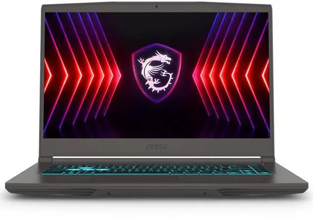 Alt view image 2 of 6 - MSI Thin 15.6 inch FHD 144Hz Gaming Laptop | Intel Core i5-13420H(Beat i7-12650H)| NVIDIA GeForce RTX 4060 | Backlit |Grey | 32GB RAM | 1024GB SSD |Windows 11 Pro |Bundle with Microsoft Office 2021