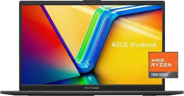 Alt view image 2 of 6 - ASUS Vivobook Go 15.6 FHD Slim Laptop |AMD Ryzen 3 7320U(Beat i3-1315U)| AMD Radeon Graphics |Webcam |WIFI|Black| 8GB RAM DDR5 | 1024GB SSD |Windows 11 Pro |Bundle with Microsoft Office 2021