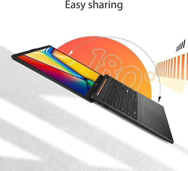 Alt view image 3 of 6 - ASUS Vivobook Go 15.6 FHD Slim Laptop |AMD Ryzen 3 7320U(Beat i3-1315U)| AMD Radeon Graphics |Webcam |WIFI|Black| 8GB RAM DDR5 | 1024GB SSD |Windows 11 Pro |Bundle with Microsoft Office 2021