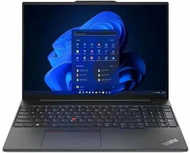 Alt view image 2 of 6 - Lenovo ThinkPad 16"1920 x 1200 (WUXGA) Laptop |Intel Core i5-1335U |Intel Iris Xe Graphics|Copilot|Backlit|Fingerprint| 8GB RAM | 256GB SSD |Windows 11 Pro |Bundle with Mouse Pad