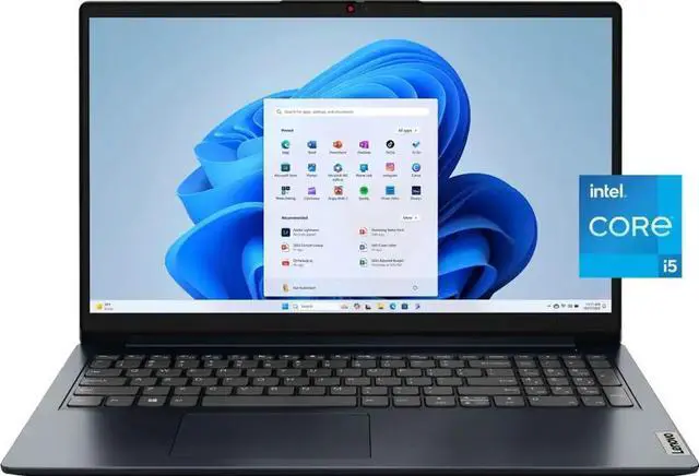Alt view image 2 of 6 - Lenovo Ideapad 1i 15.6" Full HD Touchscreen Laptop |Intel Core i5-1334U|Intel Iris Xe Graphics|WIFI|Blue|Copilot| 24GB RAM | 512GB SSD |Windows 11 Home |Bundle with Mouse Pad