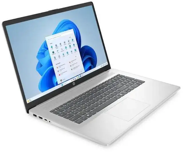 Alt view image 5 of 5 - HP 17.3" HD+ Laptop|Intel Core i3-N305|Intel UHD graphics|Copilot|Camera|Silver| 8GB RAM  | 256GB SSD  |Windows 11 Home |Bundle with Mouse Pad