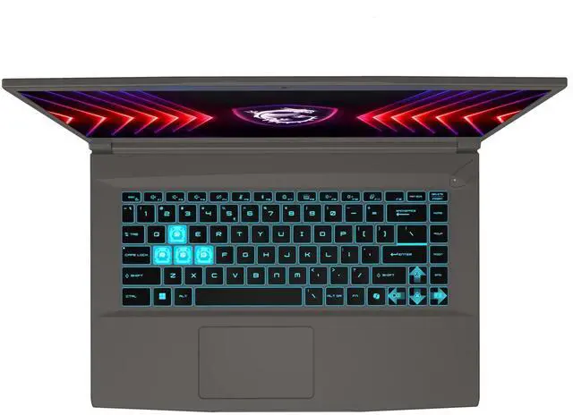 Alt view image 4 of 5 - MSI Thin 15.6 inch FHD 144Hz Gaming Laptop|Intel Core i5-13420H|NVIDIA GeForce RTX 4050 6GB|Backlit| 64GB RAM  | 1024GB SSD  |Windows 11 Home |Bundle with USB 3.0 Hub