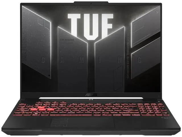 Alt view image 2 of 6 - ASUS TUF 16 WUXGA 144Hz Gaming Laptop | AMD Ryzen 7 7445HS 3.2GHz | NVIDIA GeForce RTX 4050 | Backlit | Webcam |  64GB RAM DDR5 | 1024GB SSD  | Windows 11 Home | Bundle with USB 3.0 Hub