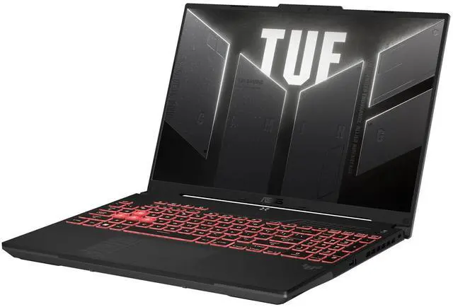 Alt view image 4 of 6 - ASUS TUF 16 WUXGA 144Hz Gaming Laptop | AMD Ryzen 7 7445HS 3.2GHz | NVIDIA GeForce RTX 4050 | Backlit | Webcam |  64GB RAM DDR5 | 1024GB SSD  | Windows 11 Home | Bundle with USB 3.0 Hub