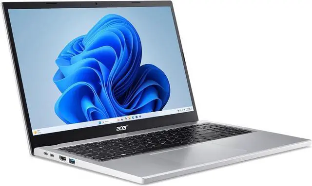 Alt view image 2 of 5 - Acer Aspire 15 Slim Laptop 15.6" FHD (1920 x 1080) Display | Intel Core 3 N355 Processor | Intel Graphics| Copilot |  8GB RAM DDR5 | 128GBUFS+512GB SSD  | Windows 11 S | Bundle with  Laptop Stand