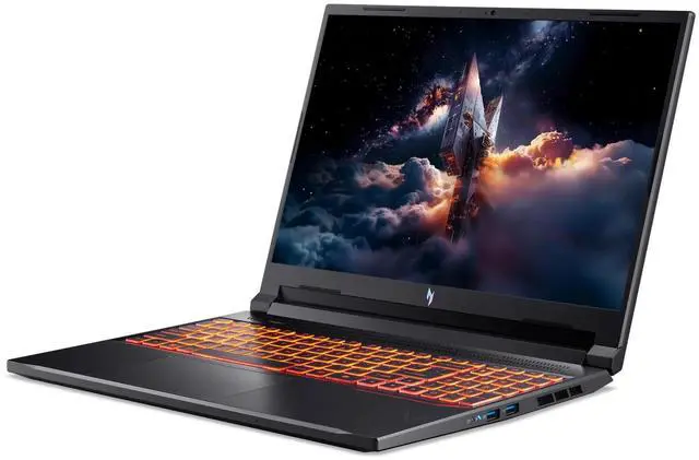 Alt view image 3 of 6 - Acer Nitro V 16 (1920 x 1200) WUXGA 180Hz Gaming Laptop | AMD Ryzen 7 260 | NVIDIA RTX 5050 | Webcam| Backlit | 64GB RAM DDR5 | 2TB SSD  | Windows 11 Pro | Bundle with Office 2021