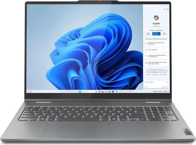 Alt view image 3 of 5 - Lenovo IdeaPad 5i 2-in-1 16" Touchscreen Laptop |Intel Core 5 120U |Intel Graphics|Office 365|Backlit| 16GB RAM DDR5 | 512GB SSD |Windows 11 Home |Bundle with Stylus Pen