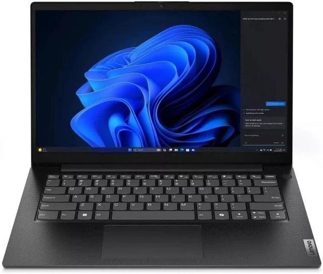 Main image of Lenovo V14 G5 14" FHD Laptop | Intel Core i7-13620H|Intel UHD Graphics|Fingerprint|Black| 16GB RAM DDR5 | 1024GB SSD |Windows 11 Home |Bundle with Wireless Mouse