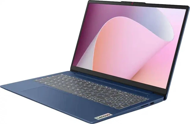 Alt view image 2 of 5 - Lenovo IdeaPad Slim 3 15.6" FHD AI Copilot Laptop | AMD Ryzen 5 40 Processor | AMD Radeon 610M Graphics | Abyss Blue | 8GB RAM DDR5 | 256GB SSD |Windows 11 Pro |Bundle with USB 3.0 Hub