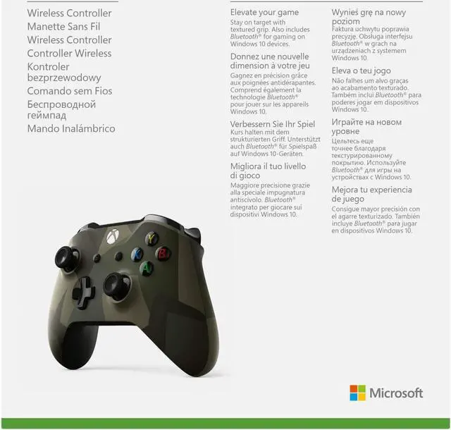 Alt view image 6 of 6 - Xbox Wireless Controller – Armed Forces II Special Edition