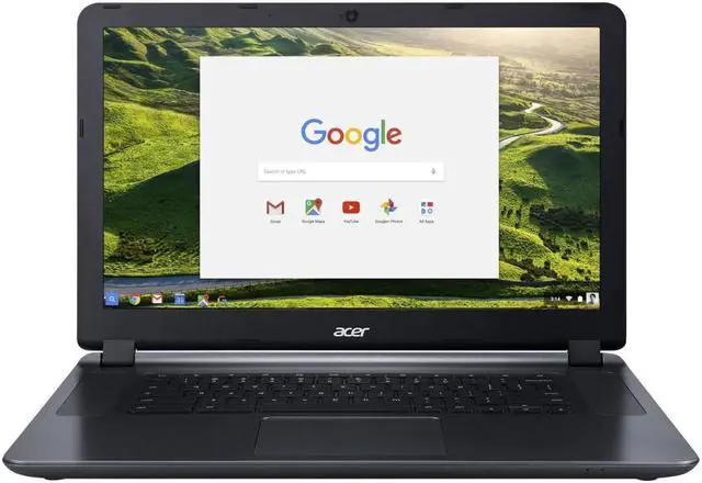 Main image of Newest Acer 15.6" Widescreen Chromebook | Intel Celeron N3060 Dual Core | 2G RAM|16G SSD|HDMI | USB 3.1 | HD Webcam | WiFi |Bluetooth 4.2|Expansion Slots| Google Chrome OS | Granite Gray