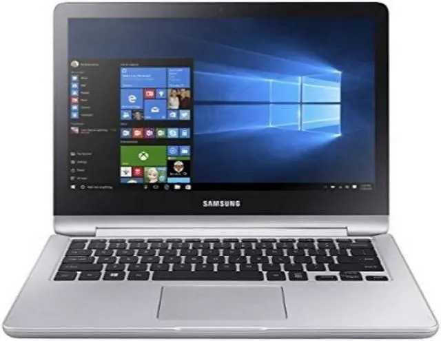 Alt view image 2 of 3 - Samsung Spin 2-in-1 13.3" Full HD Touchscreen Flagship High Performance Laptop PC | Intel Core i5-7200U | 12GB RAM | 1TB HDD | HDMI | Bluetooth | Windows 10 | Platinum Silver