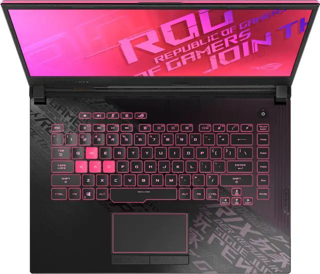 Alt view image 4 of 5 - NEW ASUS ROG Strix G15 15.6" Gaming Laptop | Intel 10th Generation Core i7-10750H | NVIDIA GeForce GTX 1650 Ti | 8GB Memory | 512GB Solid State Drive| Windows 10 Home | Backlit Keyboard