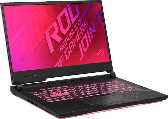 Alt view image 3 of 5 - NEW ASUS ROG Strix G15 15.6" Gaming Laptop | Intel 10th Generation Core i7-10750H | NVIDIA GeForce GTX 1650 Ti | 8GB Memory | 512GB Solid State Drive| Windows 10 Home | Backlit Keyboard