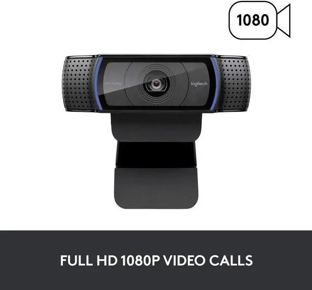 Alt view image 6 of 12 - Logitech C920 Webcam - 30 fps - USB 2.0