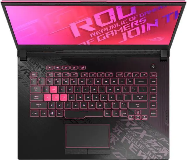 Alt view image 6 of 7 - NEW ASUS ROG Strix G15 15.6" Gaming Laptop | Intel 10th Generation Core i7-10750H | NVIDIA GeForce GTX 1650 Ti | 32GB Memory | 512GB Solid State Drive| Windows 10 Home | Backlit Keyboard