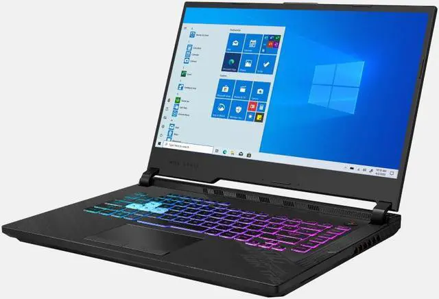 Alt view image 4 of 7 - New Asus ROG Strix 15.6" FHD Gaming Laptop | Intel Core i7-10870H Processor | NVIDIA GeForce RTX 2060 | 16GB RAM | 512GB SSD | RGB Keyboard | Windows 10 Home