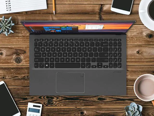 Alt view image 7 of 7 - ASUS VivoBook 15.6" FHD Touchscreen Laptop | 10th Gen Intel Core i5-1035G1 | 12GB RAM | 256GB PCIe SSD |Sonic Master Audio | HD webcam | Fingerprint Reader | Windows 10