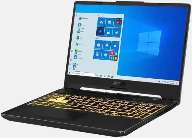 Alt view image 2 of 6 - Asus TUF F15 15.6" 144Hz FHD Gaming Laptop | Intel Core i7-10870H | NVIDIA GeForce GTX 1660 Ti | 32GB DDR4 | 1TBSSD +1TBHDD | Backlit Keyboard | Windows 10 | Gray