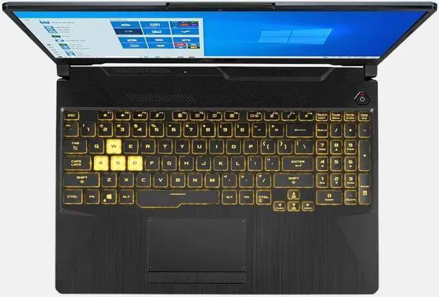 Alt view image 6 of 6 - Asus TUF F15 15.6" 144Hz FHD Gaming Laptop | Intel Core i7-10870H | NVIDIA GeForce GTX 1660 Ti | 32GB DDR4 | 1TBSSD +1TBHDD | Backlit Keyboard | Windows 10 | Gray