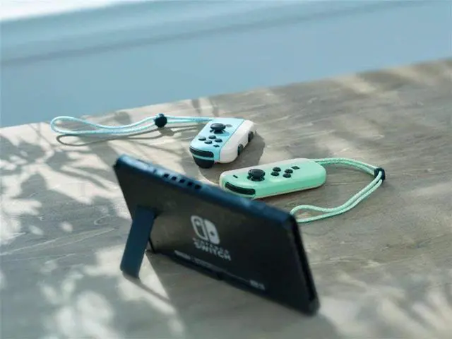 Alt view image 6 of 7 - Nintendo Switch Animal Crossing:  Horizons Edition| Bundle with 128GB MicroSD Card