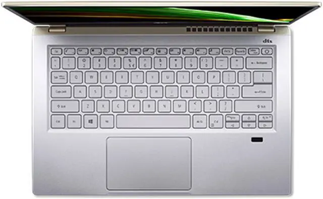 Alt view image 6 of 7 - Acer Swift X 14 IPS Premium Laptop | AMD Ryzen 7 5800U Processor | 16GB RAM | 512GB SSD | NVIDIA RTX 3050Ti  | Backlit Keyboard | Windows 10 Home | Silver | Bundle with Wired Gaming Mouse