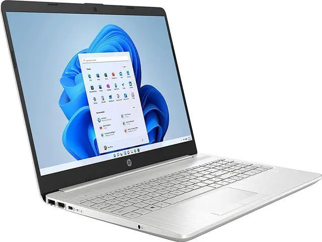 Alt view image 4 of 7 - New HP 15.6" FHD IPS Premium Laptop | 11th Gen Intel i3-1115G4 Processor | 16GB RAM | 512GB SSD | Fingerprint | HDMI | Windows 10 Home S Mode | Natural Silver | Bundle with Wireless Mouse