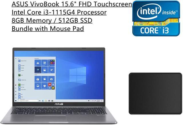 ASUS VivoBook 14 FHD 1080p Laptop, Intel Core i3-1115G4, 8GB RAM, 256GB  PCIe SSD, Backlit Keyboard, HDMI, WiFi, Webcam, Windows 11 Home, Slate Grey