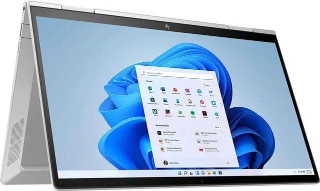 Alt view image 3 of 6 - New HP Envy X360 2-in-1 13.3" FHD OLED Touch-Screen Laptop | 11th Generation Intel Core i7-1195G7 | 8GB DDR4 RAM | 512GB SSD | Backlit Keyboard | Fingerprint | Windows 11 Home