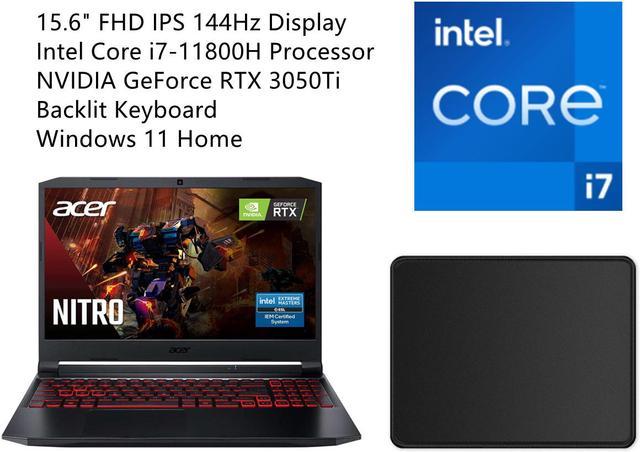 珍しい GeForce Nitro Acer Nitro Gaming 3050 8-Core Laptop Ti 5800H),  Intel Core Ryzen i7-11800H 11th 15.6inches NVIDIA 144Hz GeForce RTX  i7-11800H(Beat Laptop, 3050 Ti Intel KB, Acer