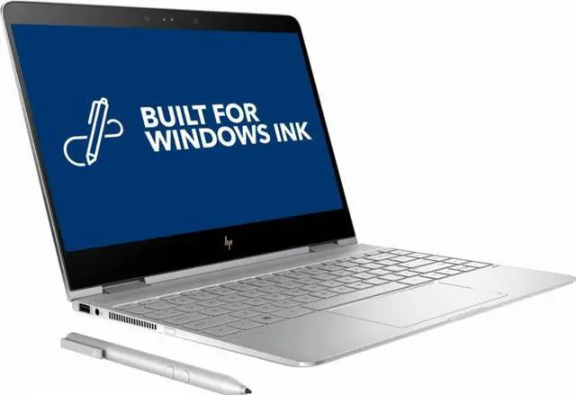 Alt view image 5 of 6 - HP 13-AC013DX Spectre x360 2-in-1 13.3" Touch-Screen Laptop - Intel Core i7 - 8GB Memory - 256GB Solid State Drive - Natural silver KABY LAKE Tablet PC Touchscreen Notebook Computer Intel HD