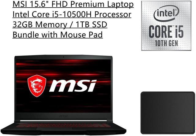 MSI GF63 Thin Gaming Laptop, 15.6 IPS FHD Display, Intel Core i5