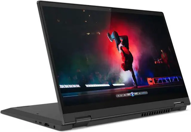 Alt view image 4 of 6 - Lenovo IdeaPad Flex 5 14" FHD IPS Touchscreen Laptop | AMD Ryzen 7 5700U 8-Core Processor | 8GB RAM | 256GB SSD | Backlit Keyboard | Fingerprint Reader | Bundle with Wireless Mouse