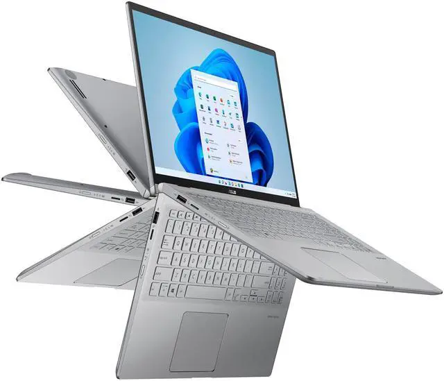 Main image of ASUS ZenBook 15.6” Full HD Touch Screen Widescreen LED Display Laptop | AMD Ryzen 7 5700U Processor | 8GB RAM | 512GB SSD | NVIDIA GeForce MX450 | Windows 11 | Grey | Bundle with Mouse Pad