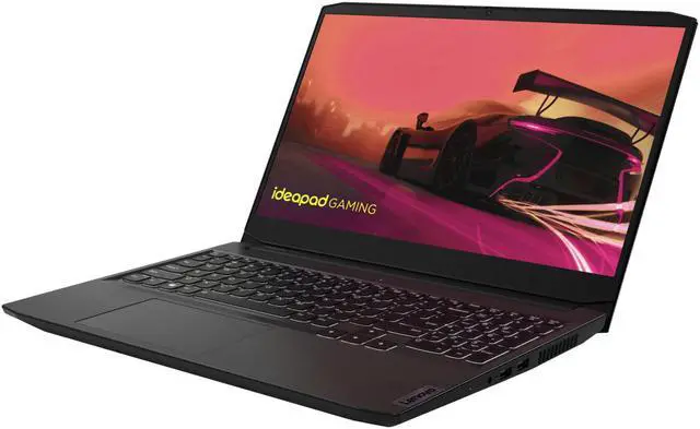 Alt view image 5 of 7 - New Lenovo IdeaPad Gaming 3 15.6" FHD 120Hz Laptop | AMD Ryzen 5 5600H Processor | NVIDIA GeForce GTX 1650 | 16GB Memory | 512GB SSD+1TB HDD | Windows 11 Home | Shadow Black