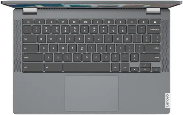 Alt view image 6 of 7 - Lenovo Flex 5 13.3" FHD Touchscreen Chromebook 2-in-1 Laptop | Intel Celeron N5205U Processor | 4GB RAM | 64GB SSD | Chrome OS | Bundle with 64GB MicroSD Card