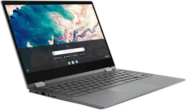 Alt view image 6 of 7 - Lenovo Flex 5 13.3" FHD Touchscreen Chromebook 2-in-1 Laptop | Intel Celeron N5205U Processor | 4GB RAM | 64GB SSD | Chrome OS | Bundle with Wireless Mouse