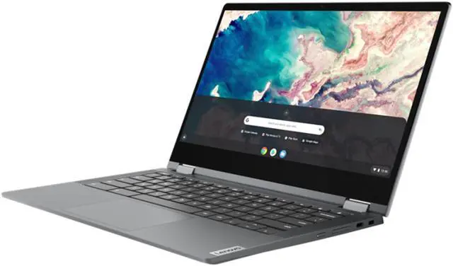 Alt view image 2 of 7 - Lenovo Flex 5 13.3" FHD Touchscreen Chromebook 2-in-1 Laptop | Intel Celeron N5205U Processor | 4GB RAM | 64GB SSD | Chrome OS | Bundle with Wireless Mouse