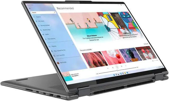 Alt view image 3 of 7 - Lenovo Yoga 7i 2-in-1 15.6" 2.5K Touch Premium Laptop | Intel Core i5-1240P Processor | 8GB RAM | 512GB SSD | Backlit Keyboard | Fingerprint | Windows 11 | Bundle with Mouse Pad