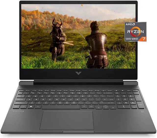 Alt view image 5 of 6 - HP Victus 15.6" FHD Gaming Laptop |  AMD Ryzen 7 5800H Processor | NVIDIA GeForce RTX 3050 Ti | 32GB RAM | 512GB SSD | Windows 11 Home | Bundle with Mouse Pad