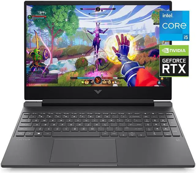 Alt view image 4 of 5 - HP Victus 15.6" FHD Gaming Laptop |  Intel Core i5-12500H Processor | NVIDIA GeForce RTX 3050 | 32GB RAM | 1TB SSD | Windows 11 Home | Backlit Keyboard | Bundle with Mouse Pad